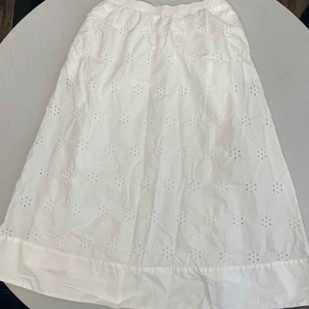 a new day White Eyelet Maxi Skirt - Picture 2 of 7